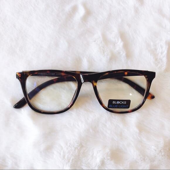 Frank Tortoise Brown Computer Blue Light Glasses - Picture 2 of 8